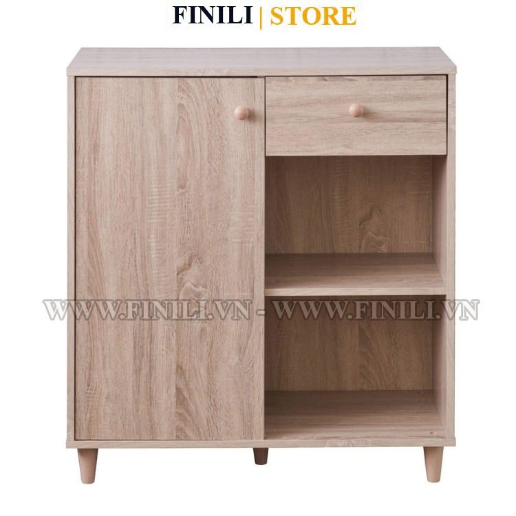 Tủ nhà bếp đựng gia vị FINILI kết hợp màu gỗ hiện đại FNL2008