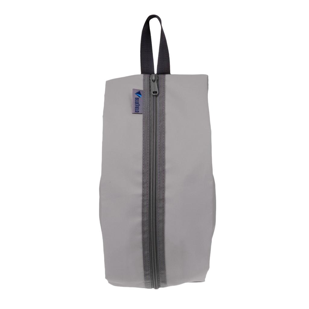 Waterproof Laundry Shoes Storage Pouch Portable Zipper Tote Bag Blue