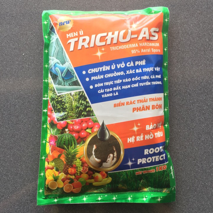 Men Ủ Trichoderma Hazianum Biến Rác Thải Thành Phân Bón 1kg