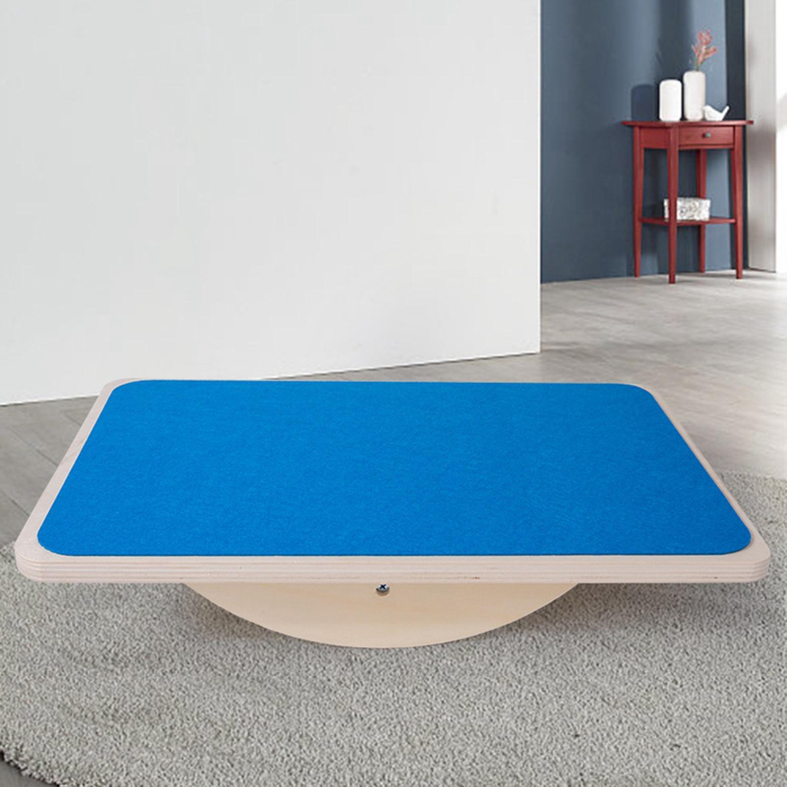 Montessori Balance Board Curvy Equipment Toys Rocker Board Balancing for Yoga Indoor