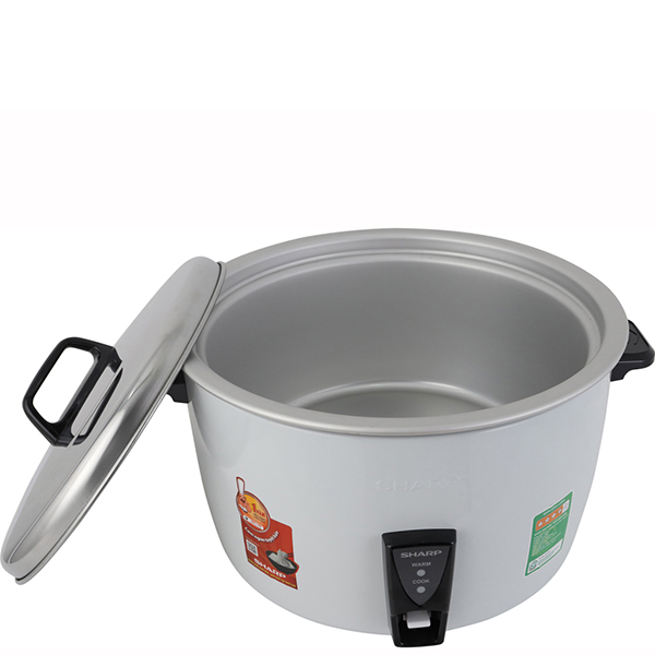 Nồi Cơm Điện Nắp Rời Sharp KSH-D55V (5 Lít)/KSH-D77V (7 Lít) - Trắng - Hàng chính hãng - Bảo Hành 12 Tháng