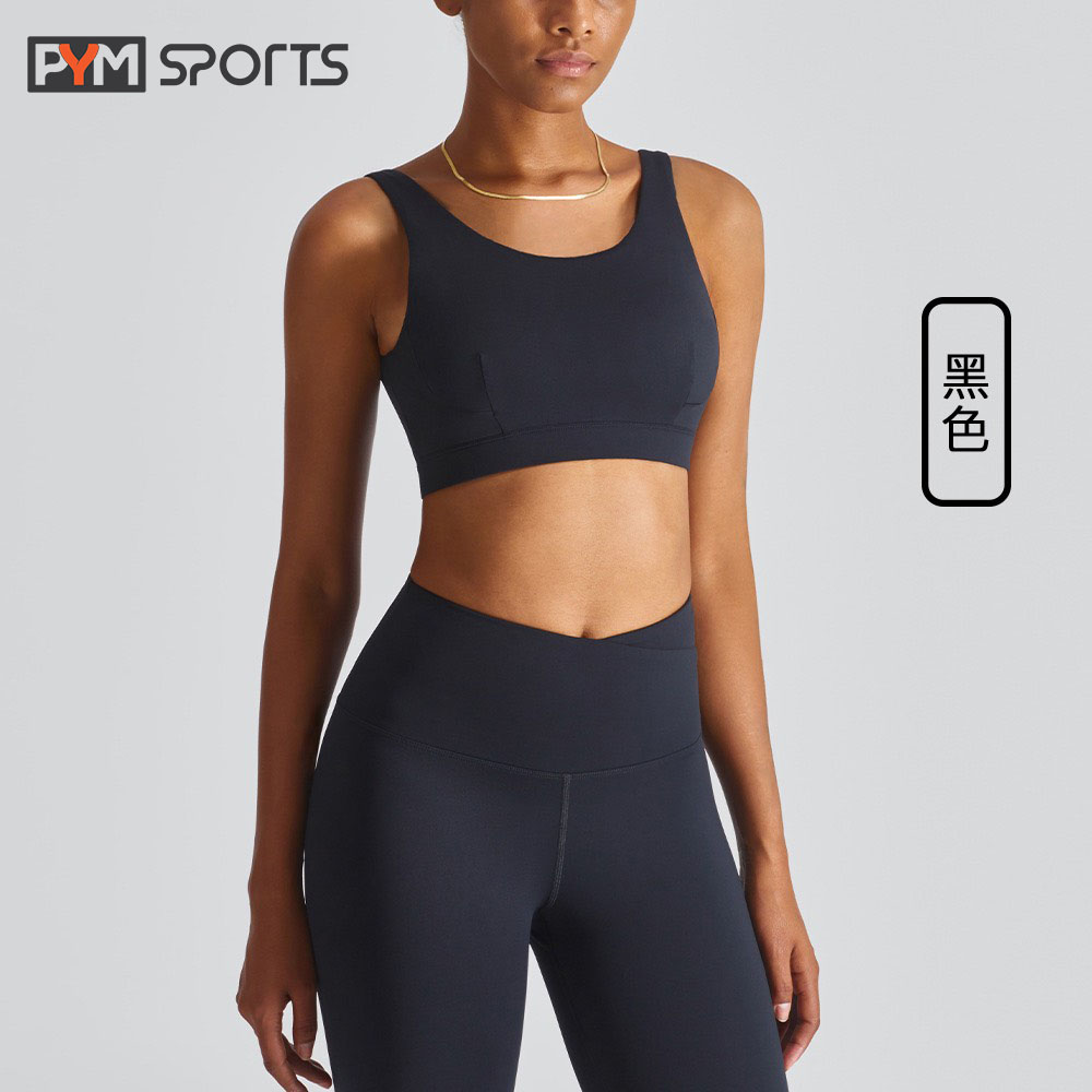 Quần legging chéo cạp không viền gấu PYMSPORTS - PYML031 Tập Gym, tập Yoga Nữ Thể Thao Co Giãn 4 Chiều