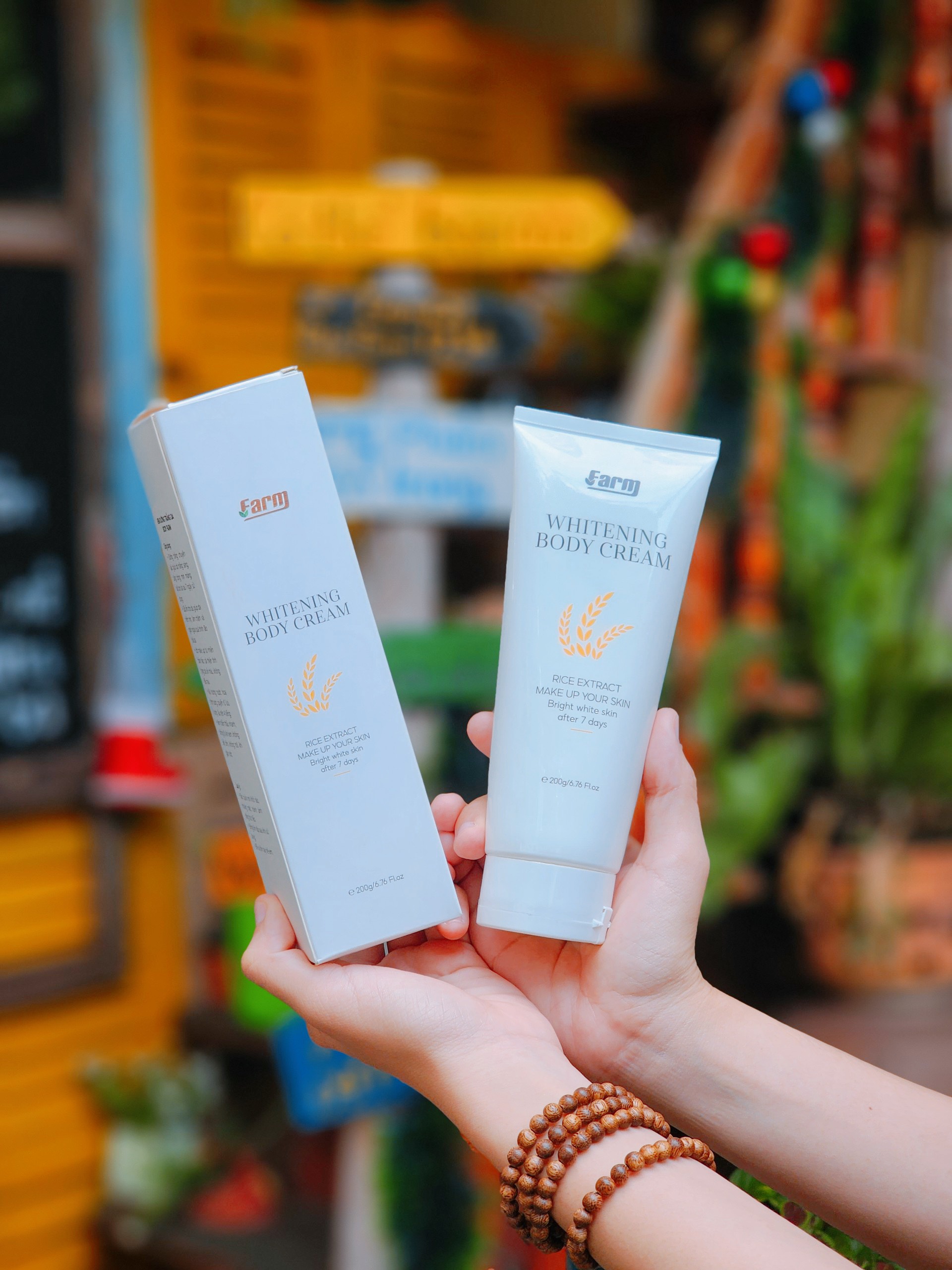 Kem Dưỡng Trắng Da Body Farm Whitening Cream