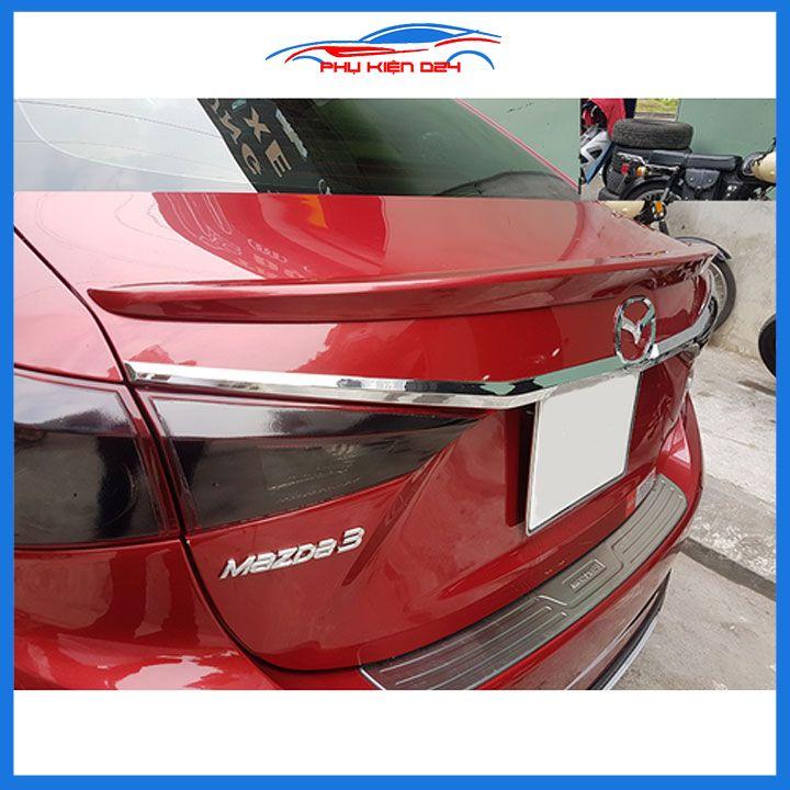 Ốp tay mở cốp Mazda 3 2015-2016-2017-2018-2019 mạ Crom chống xước làm đẹp xe