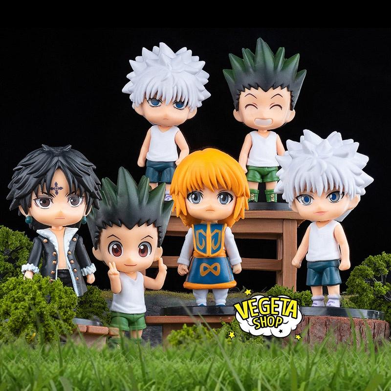 Mô hình Hunter X Hunter - Thợ săn HXH - Gon Killua Kurapika Chrollo Lucifer Hisoka Ging Freecss Machi Komacine - 9~11cm