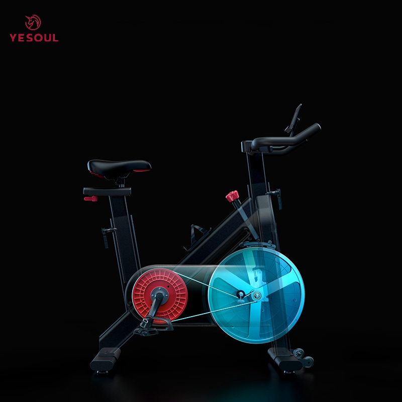 Xe đạp tập thể dục trong nhà Yesoul C1H, Công nghệ kháng lực từ giúp xe vận hành không gây tiếng động,Tặng app tập luyện