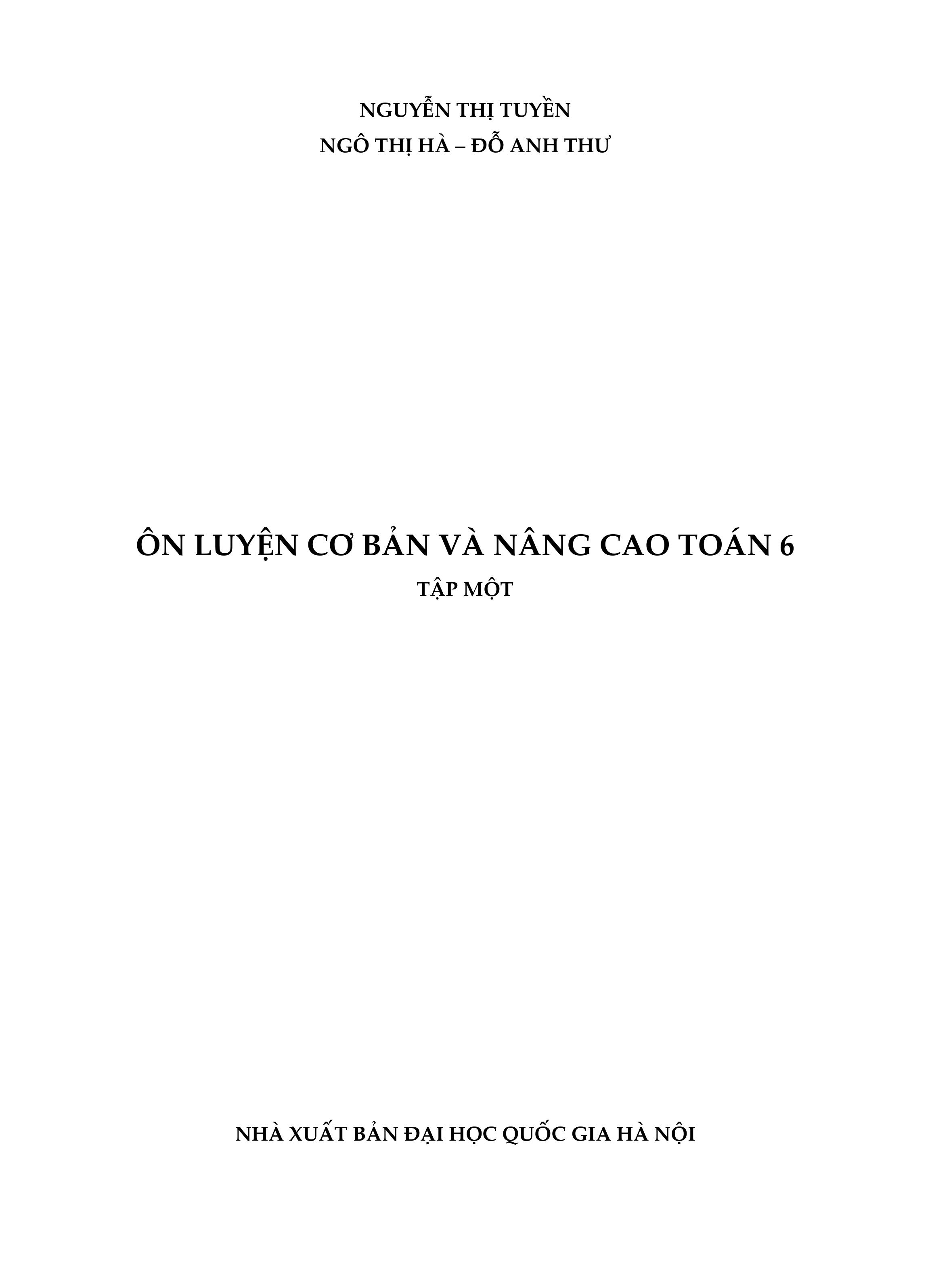 Ôn luyện Cơ bản và Nâng cao Toán 6