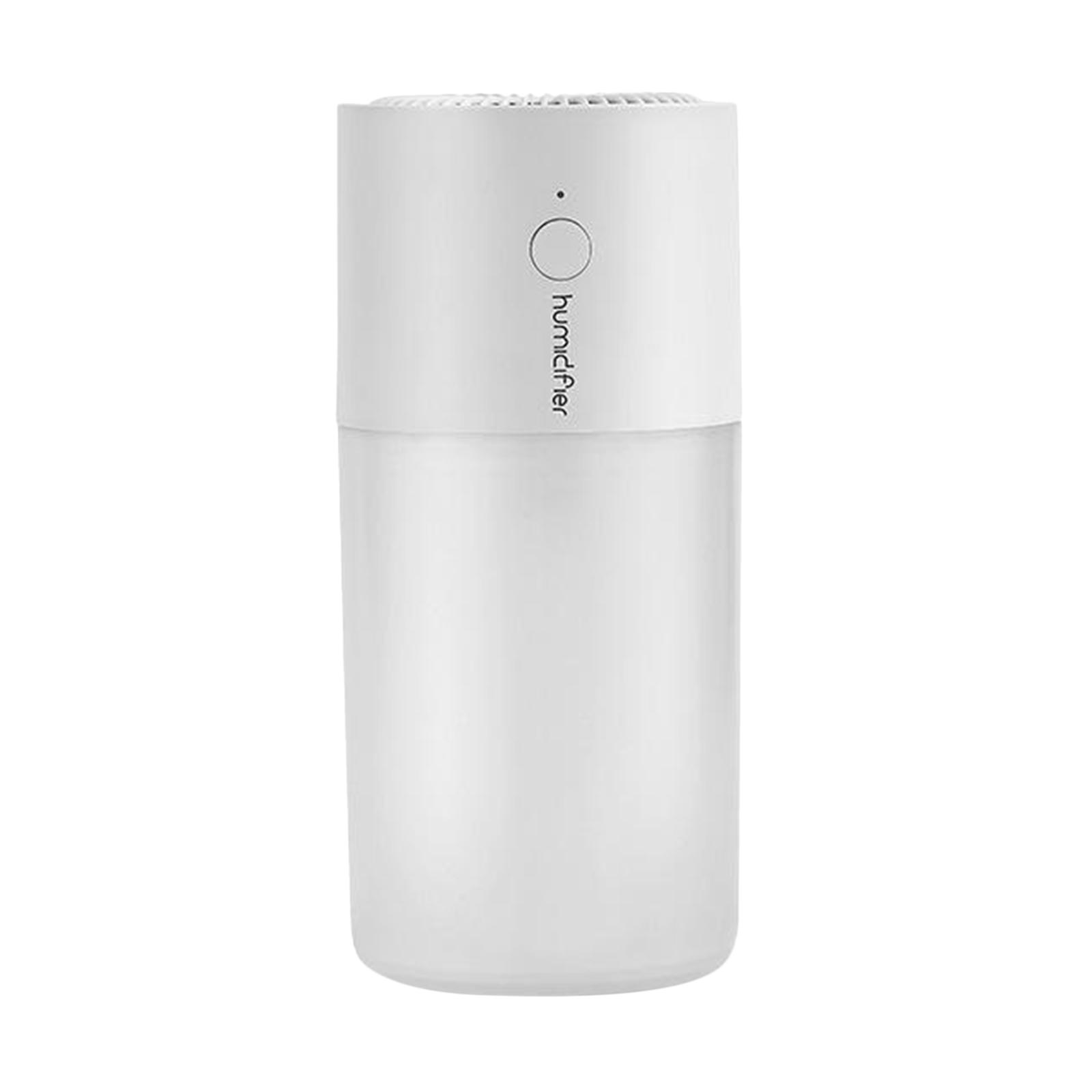 USB Humidifier, 300ml Mini Portable Humidifier, Quiet Air Humidifier with 7-Color LED Night Light, Color Changing, Suitable for Home, Baby Room, Car