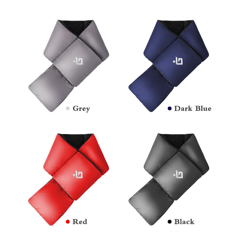 Winter Warm Down Scarf for Men and Women Outdoor Windproof Scarf Neck Warmer for Cycling Hiking Skiing