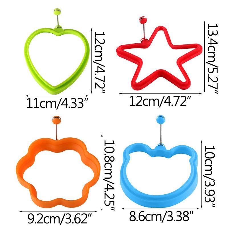 Creative Silicone Mold Egg Mold Egg Carton Fryer Cooking Appliances Kitchen Tools Cooking Accessories Silicone Molds For Baking