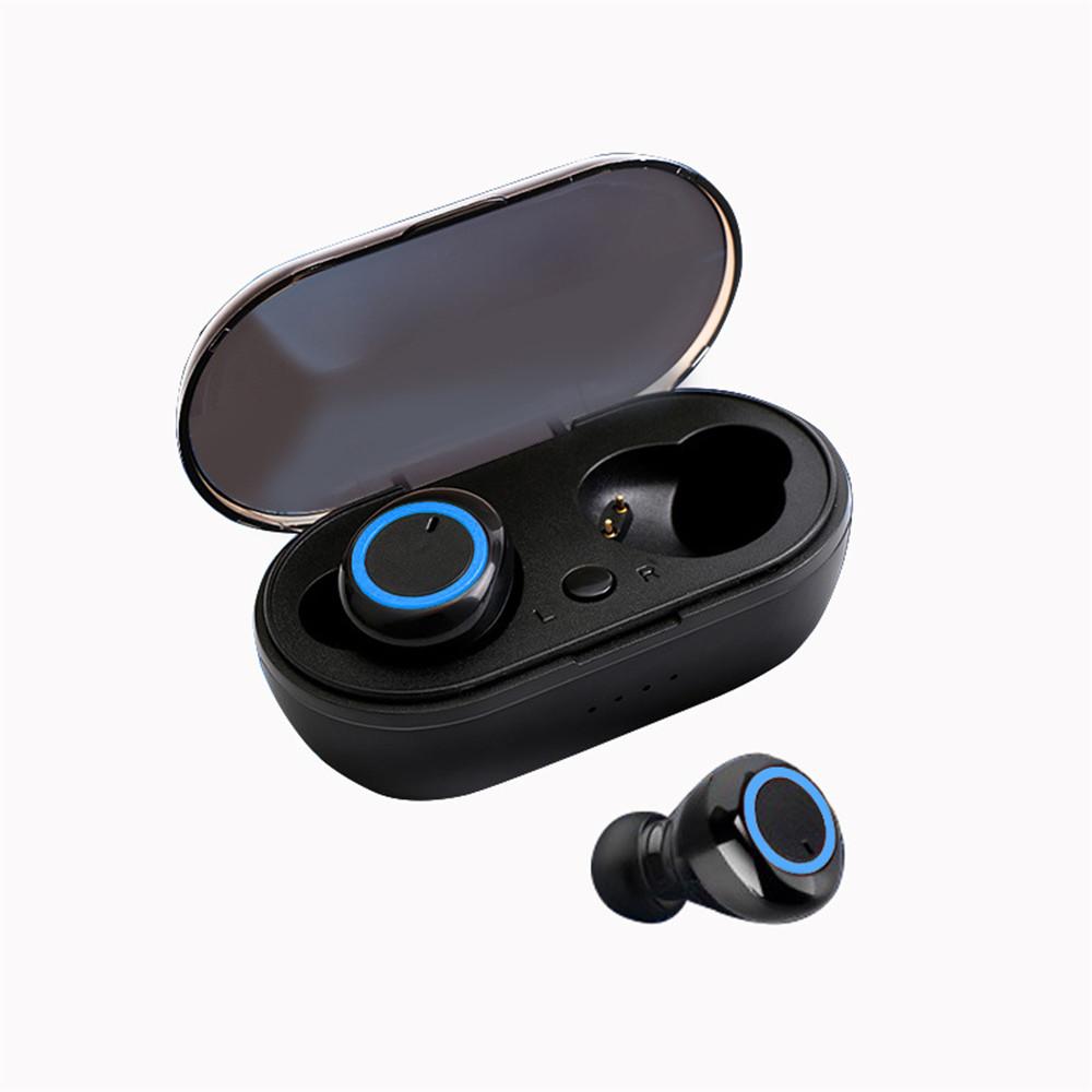 Tai Nghe Nhét Tai Tws Kết Nối Bluetooth 5.0 Có Micro Và Phụ Kiện