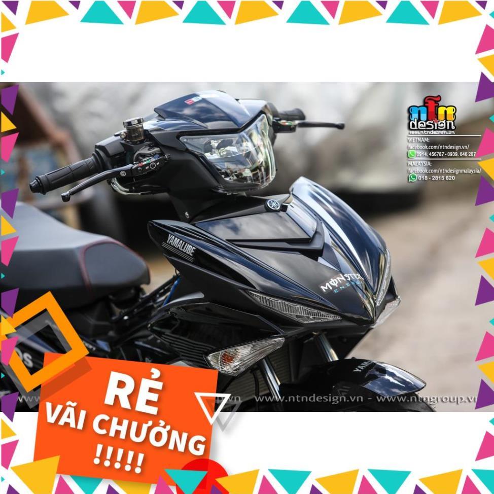 Tem Rời Exciter 150 Mẫu Monster Trắng Đen