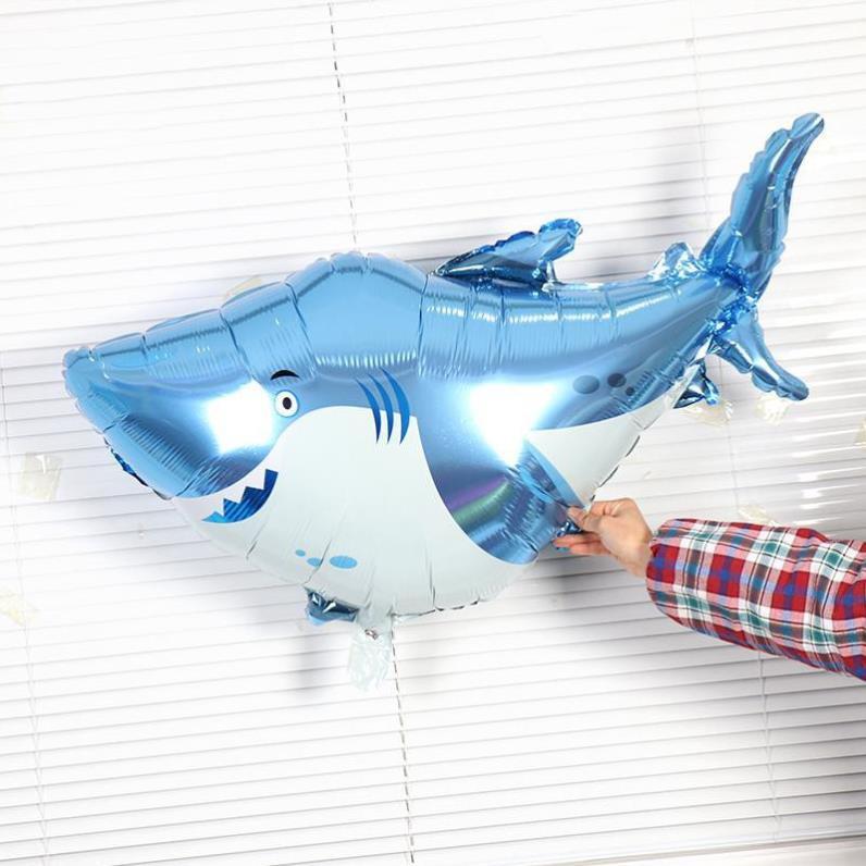 Set TRANG TRÍ SINH NHẬT chủ đề đại dương baby shark cho bé