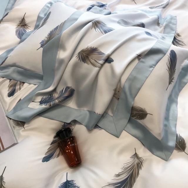 Bộ chăn ga và vỏ gối chất liệu tencel 60S cao cấp