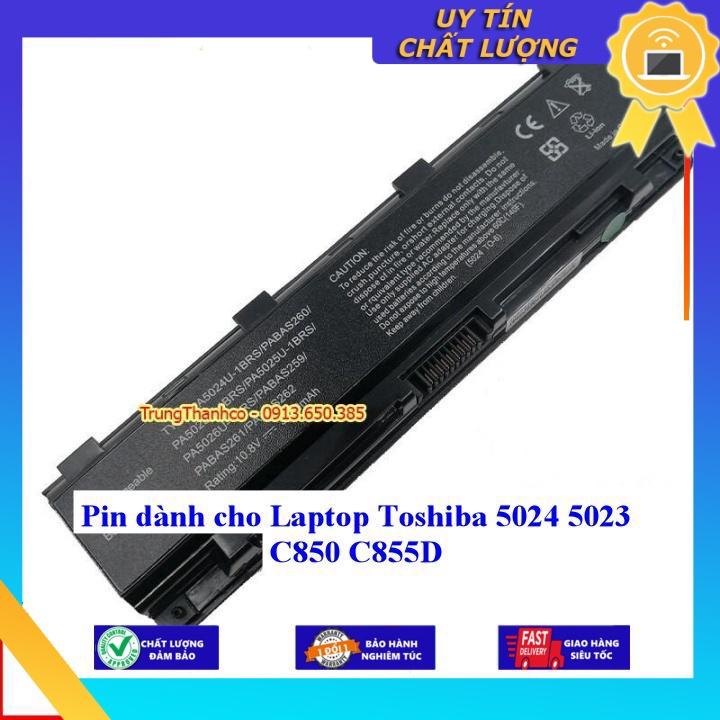 Pin dùng cho Laptop Toshiba 5024 5023 C850 C855D - Hàng Nhập Khẩu  MIBAT1