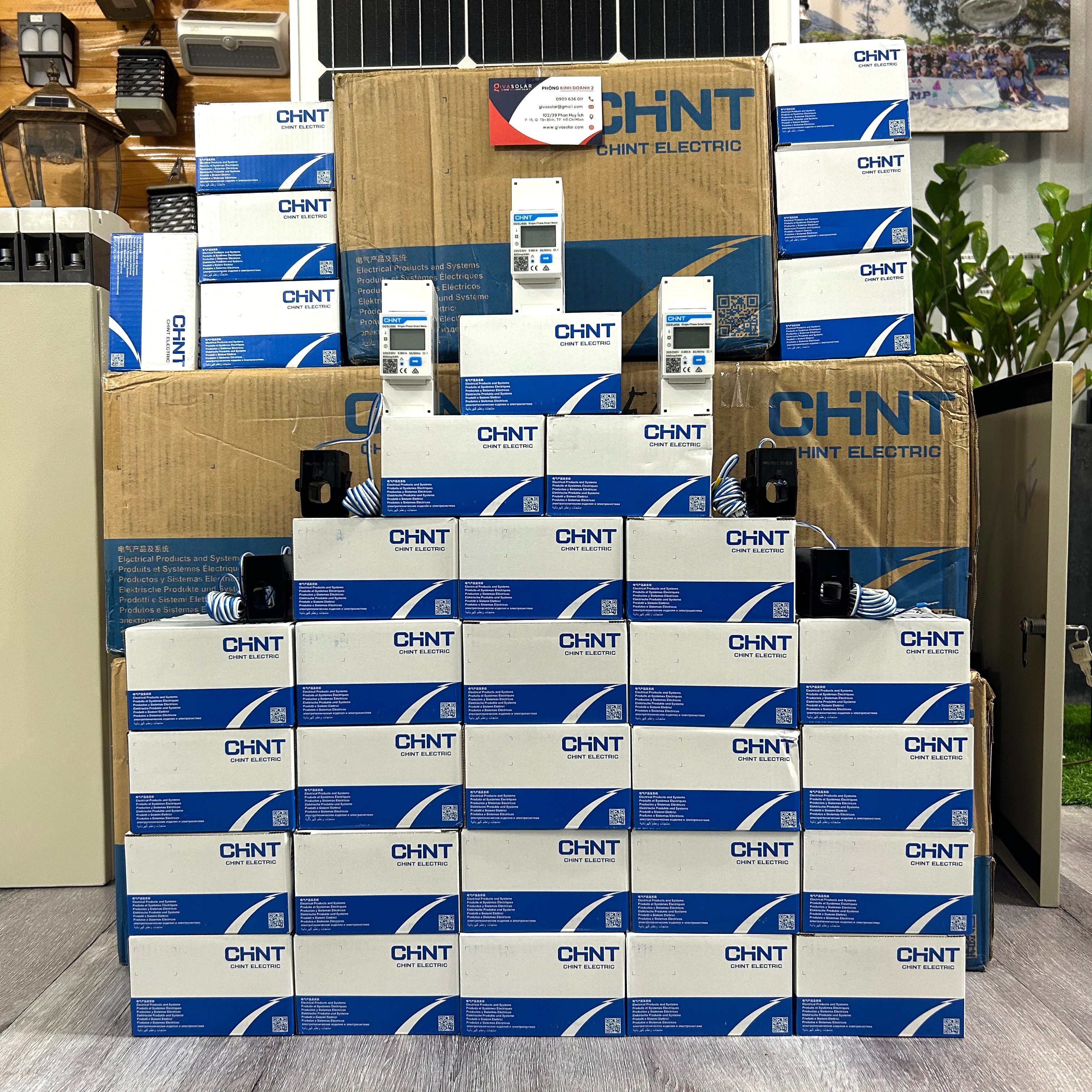 Đồng Hồ Thông Minh 1 pha SMART METER CHINT GIVASOLAR DDSU666