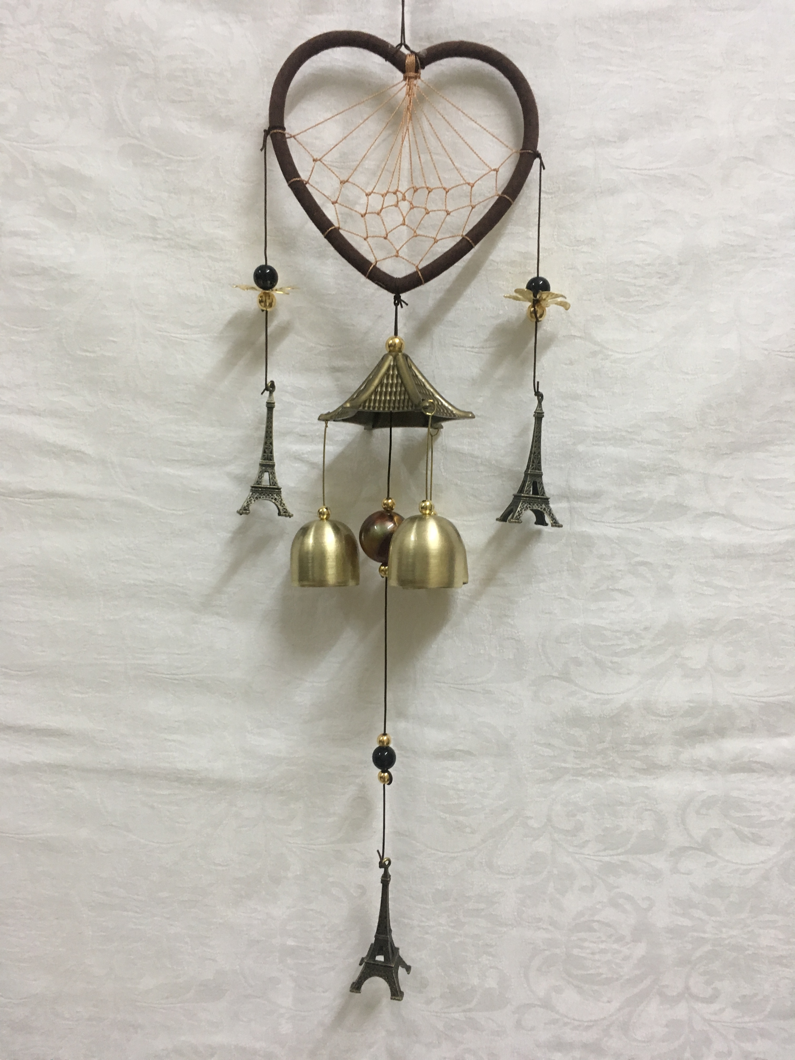 Chuông gió phong thủy và trang trí  Dream catcher hình tháp Effel VG40