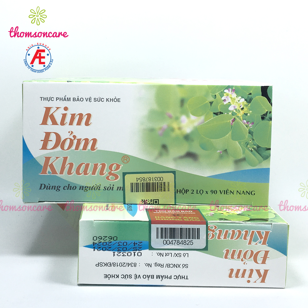 Kim đởm khang - Mẫu mới dạng Lọ tiết kiệm hơn - Hỗ trợ giảm sỏi gan, mật, từ Kim tiền thảo, diệp hạ châu