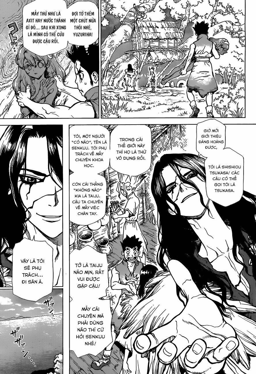 dr.stone - hồi sinh thế giới chapter 4 8