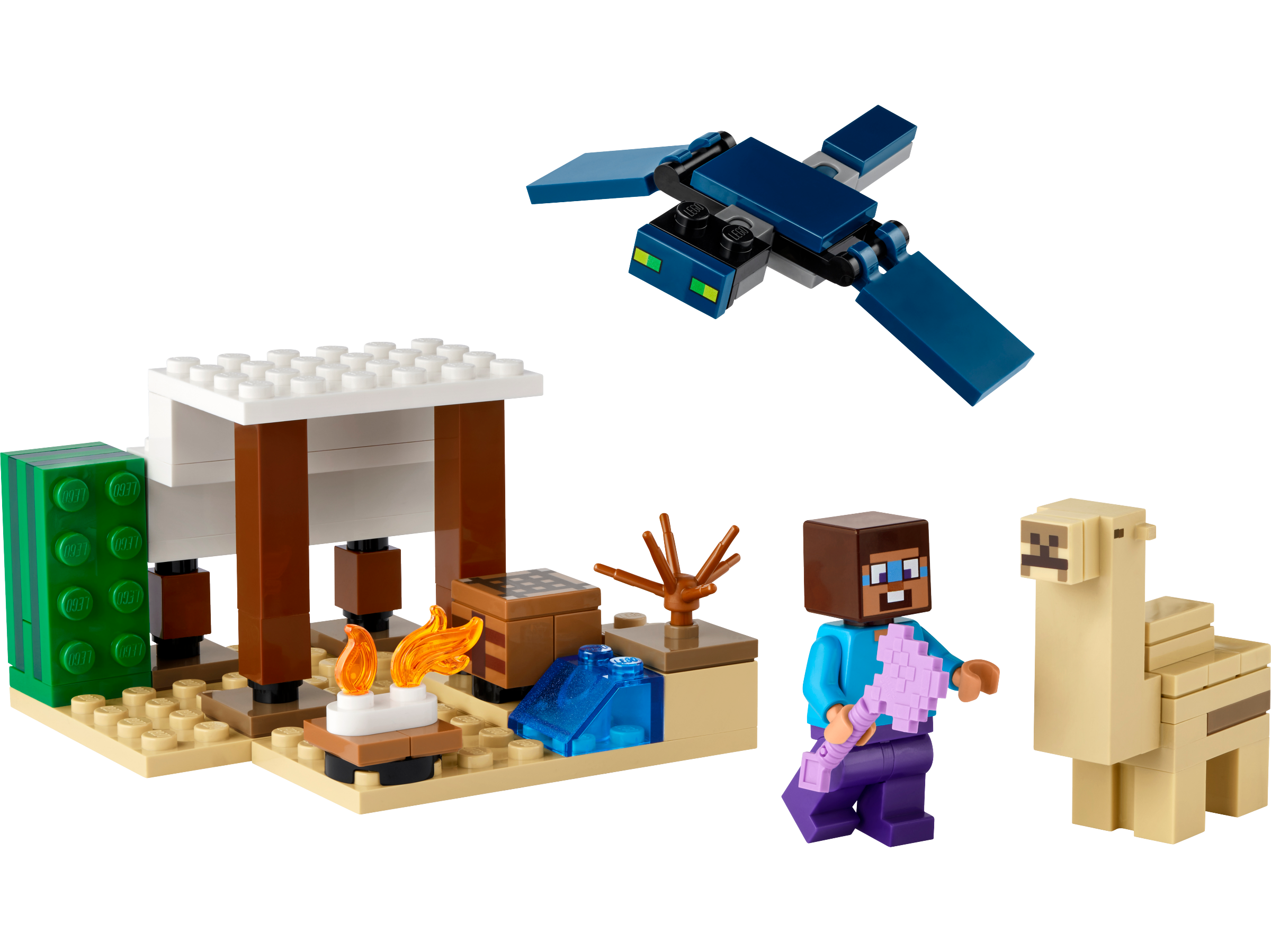 Đồ Chơi Lắp Ráp Chuyến Thám Hiểm Đền Thờ Sa Mạc Của Steve - Steve's Desert Expedition - Lego Minecraft 21251 (75 Mảnh Ghép)