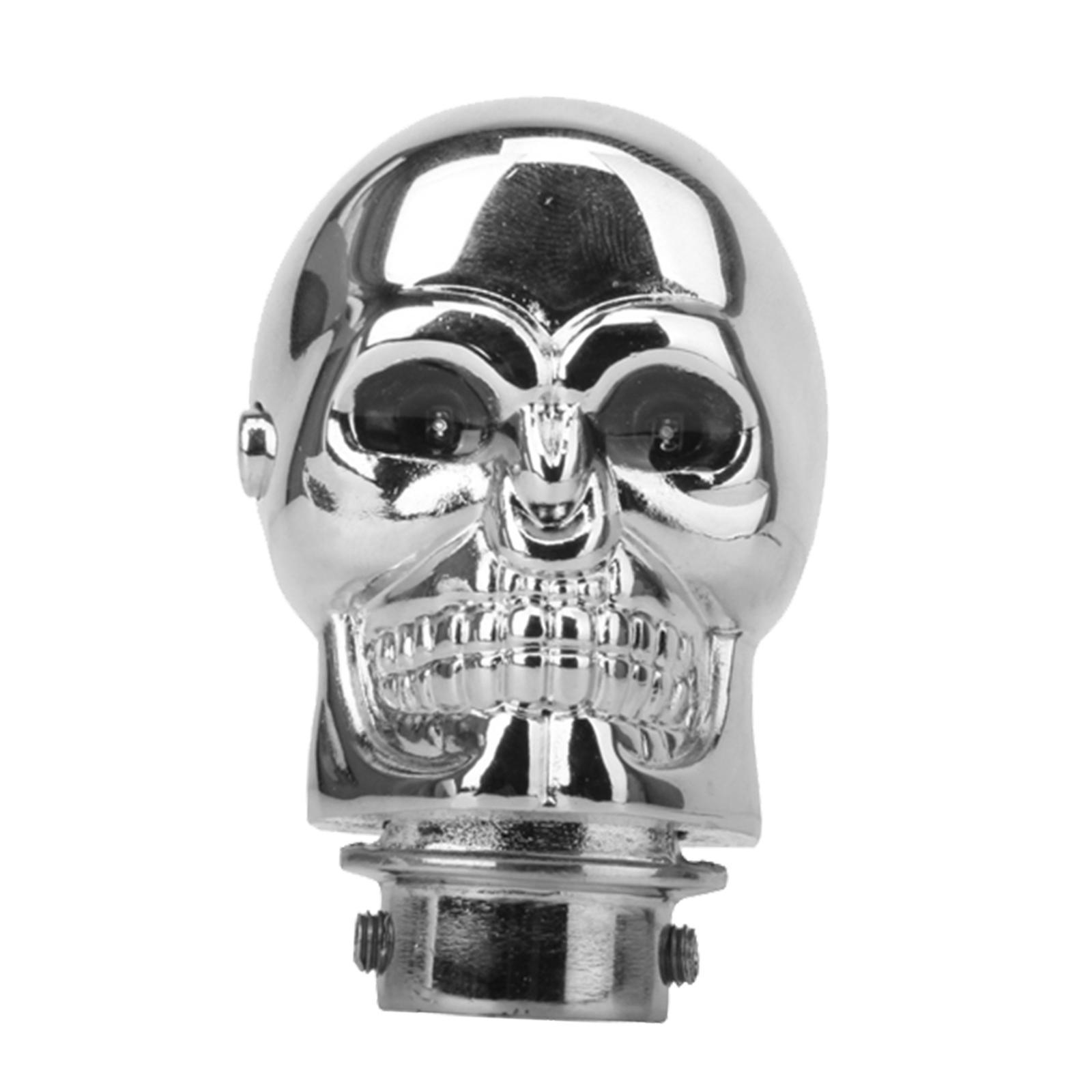1x Blue LED Skull Universal Car Truck Manual Gear Stick Shifter Lever Knob