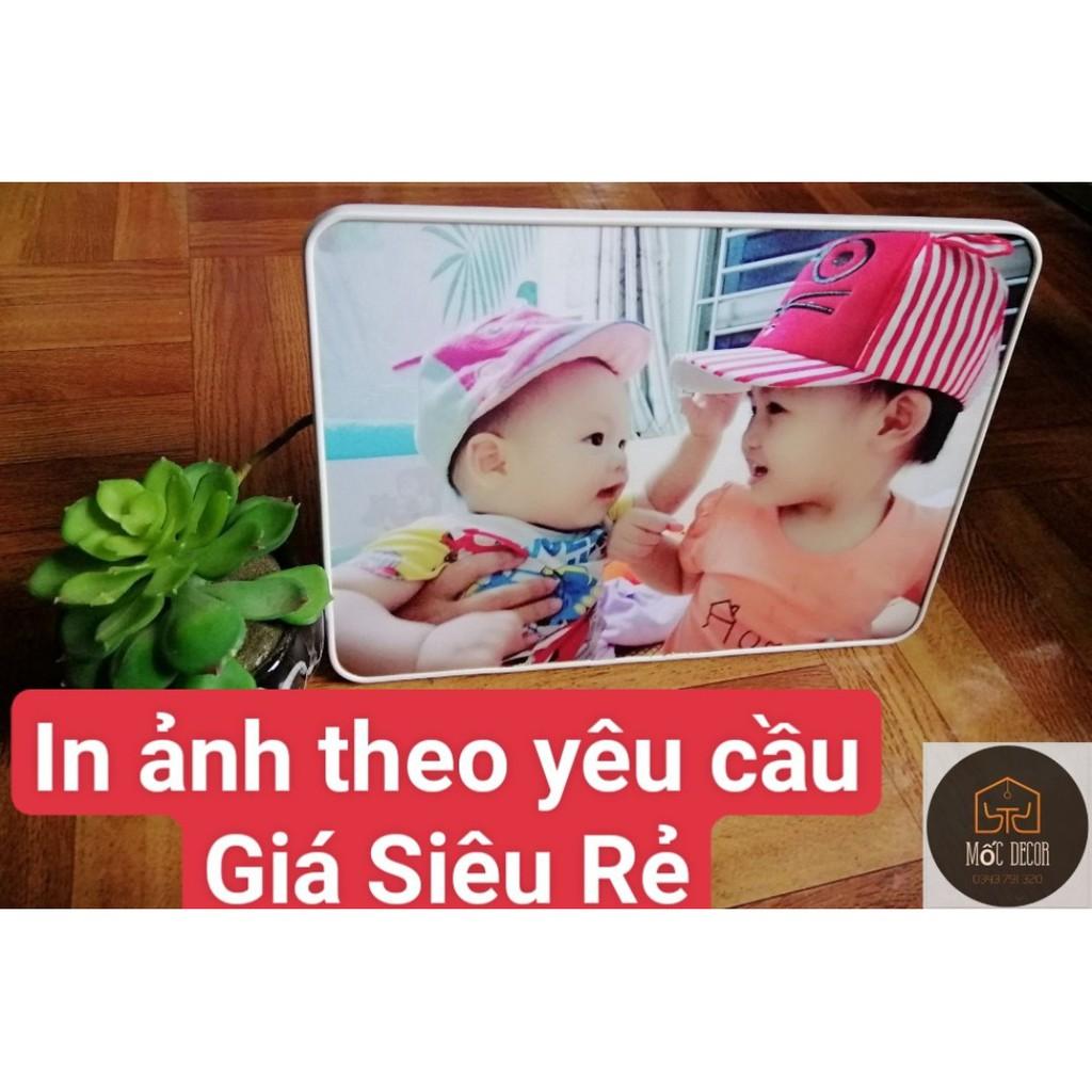 RỤNG RỜI với ảnh gỗ tráng gương 10x15cm và 20x30cm - Theo yêu cầu giá siêu rẻ