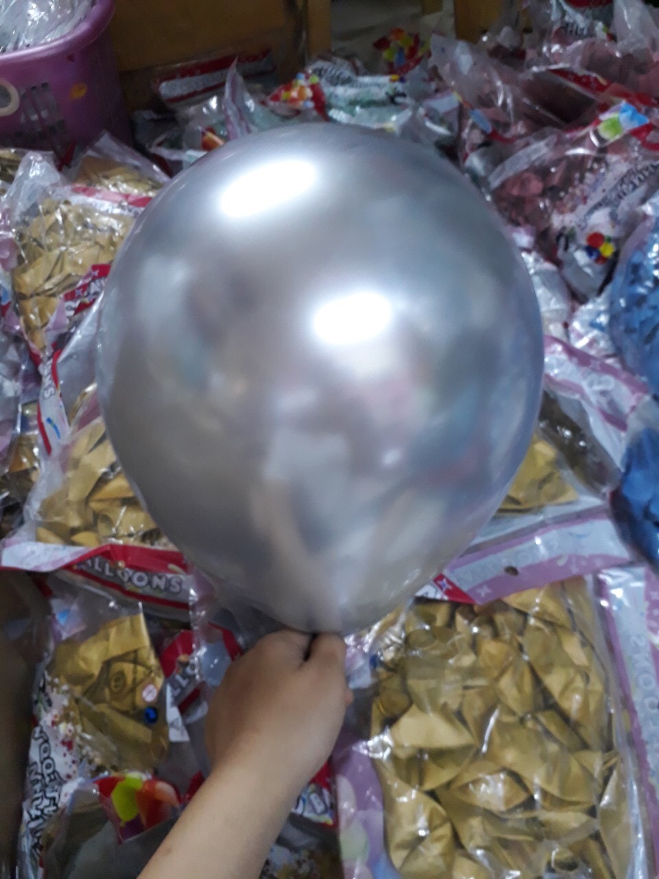 Bộ bong bóng trang trí sinh nhật người lớn có số tuổi adult birthday set SNNL27