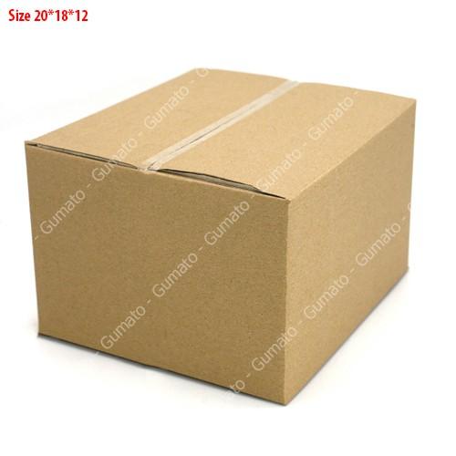 Hộp giấy P55 size 20x18x12 cm, thùng carton gói hàng Everest