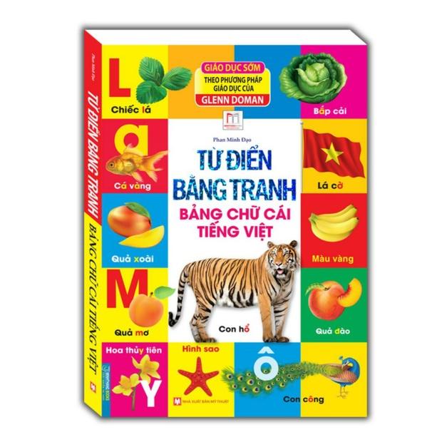 Sách - Từ điển bằng tranh - Bảng chữ cái tiếng việt