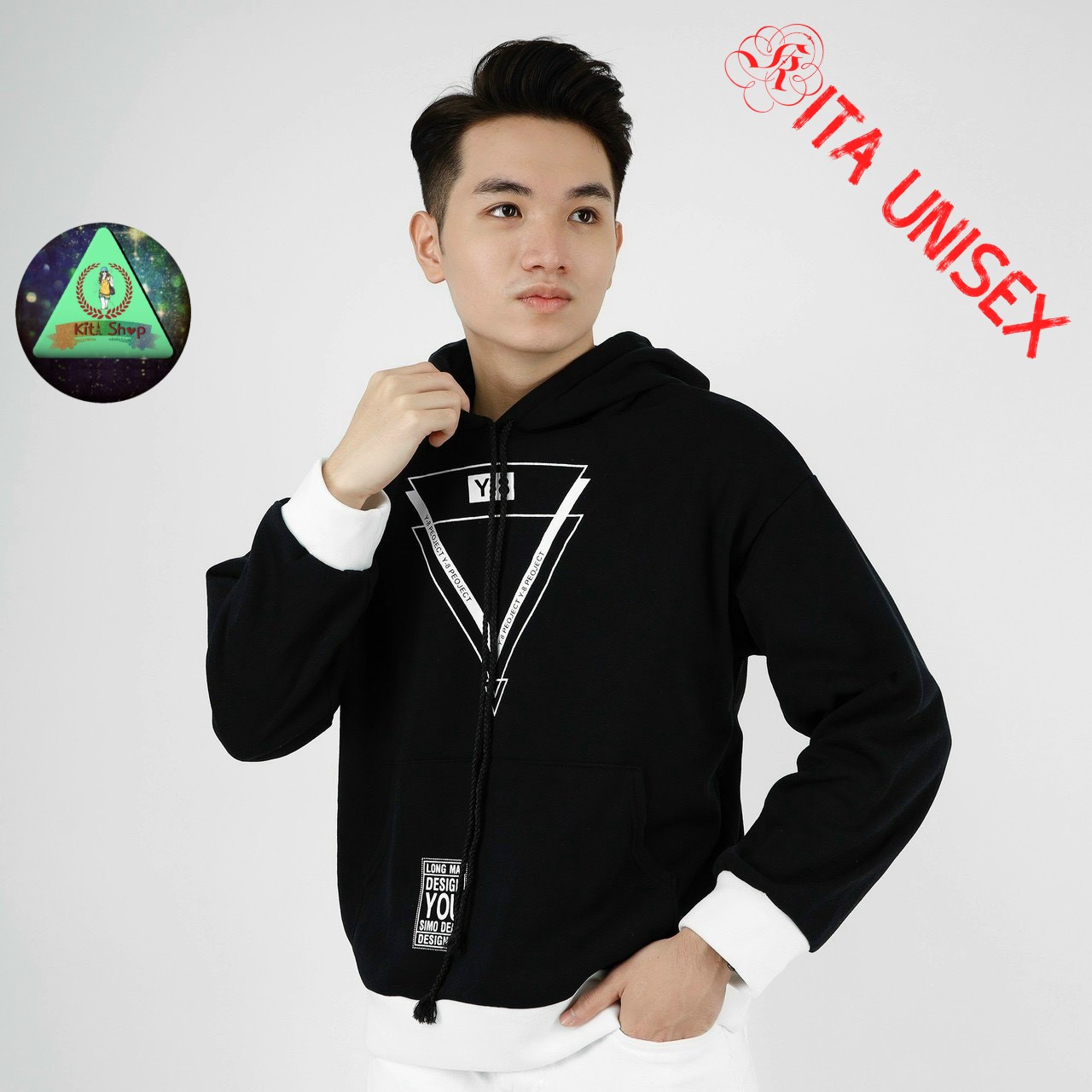 Áo khoác Hoodies nam vải nỉ bông mềm ấm Freesize Thời trang Hot Trend Kita Unisex - Y8