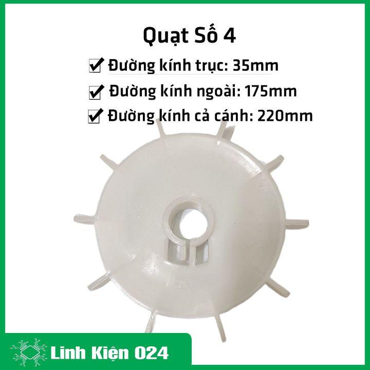 Cánh quạt làm mát động cơ nhiều kích thước