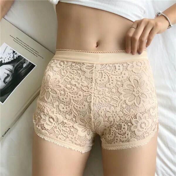 Quần Đùi Ren Váy Mặc Trong Kiểu Hoa Cúc 019