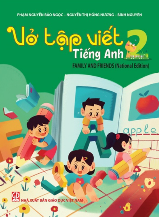 Sách - Vở tập viết Tiếng Anh 2 Family and friends (National Edition)