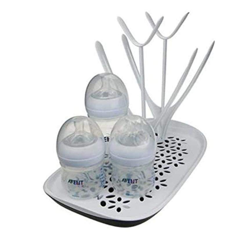 Bình Khô Giá Để Bình Sữa Thoát Sấy Giá Đỡ Xanh Trắng Cho Bé Vệ Sinh Máy Sấy Điện Lưu Trữ Phơi