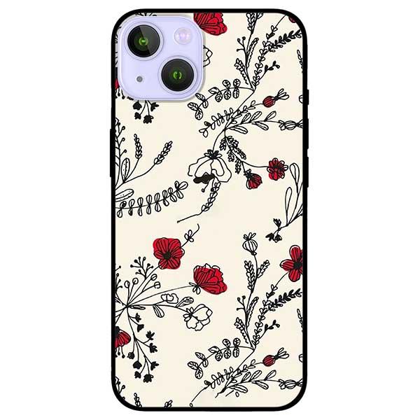 Ốp lưng dành cho Iphone 13 Mini - Iphone 13 - Iphone 13 Pro - Iphone 13 Pro Max - Hoa Tuyết