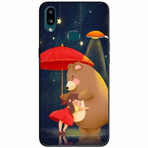 Ốp lưng dành cho Samsung A10s mẫu Được Ôm Gấu