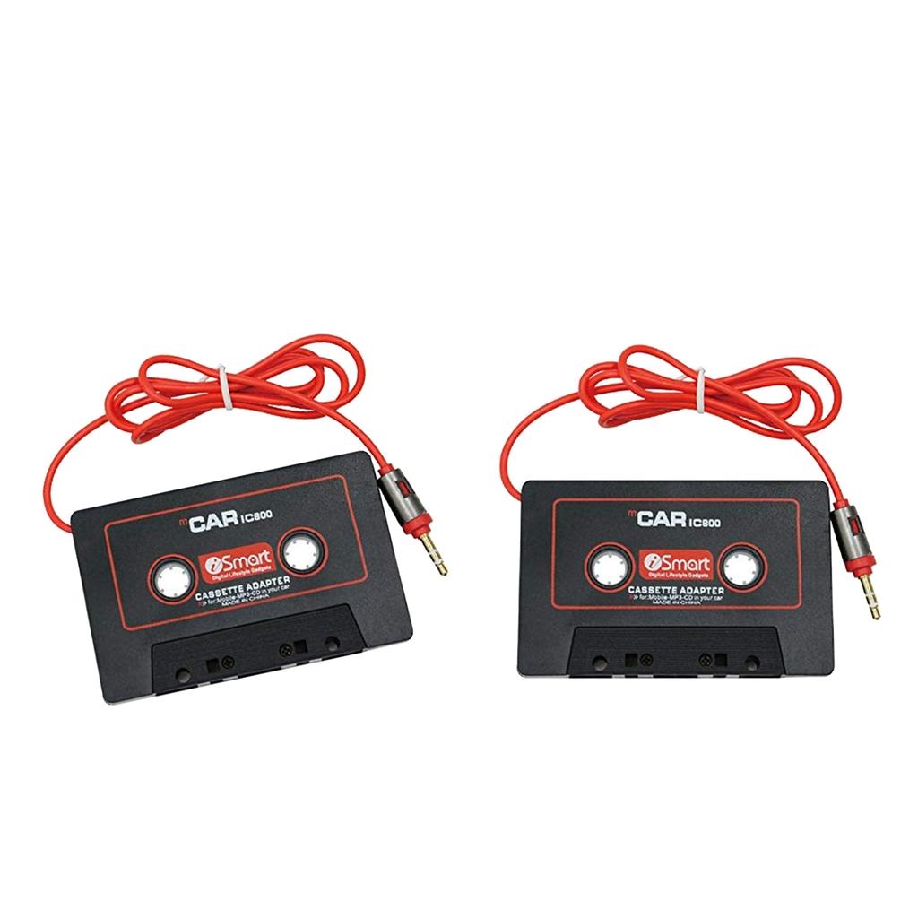 Black in Car Audio 3.5mm Cassette Converter Adapter for MP3