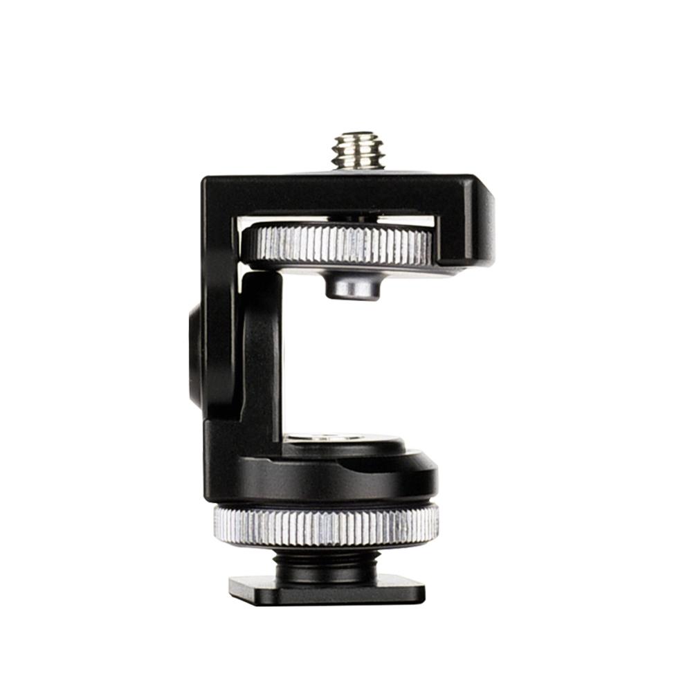 Bộ điều hợp góc chụp có thể điều chỉnh với giá treo vít 1/4 inch cho video bằng hợp kim nhôm