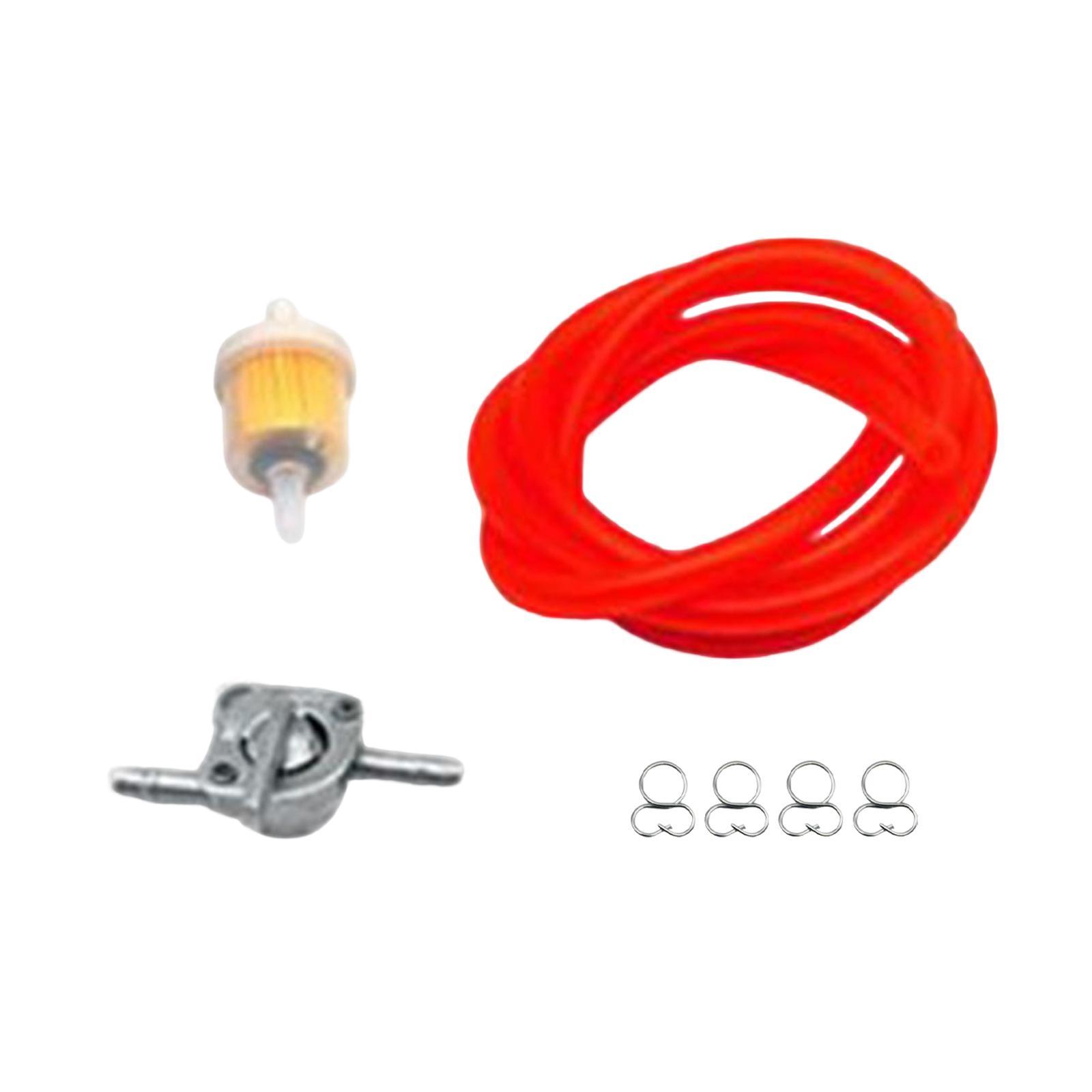 Professional Gas Fuel Switch with Filter Fuel Line for Motorcycle