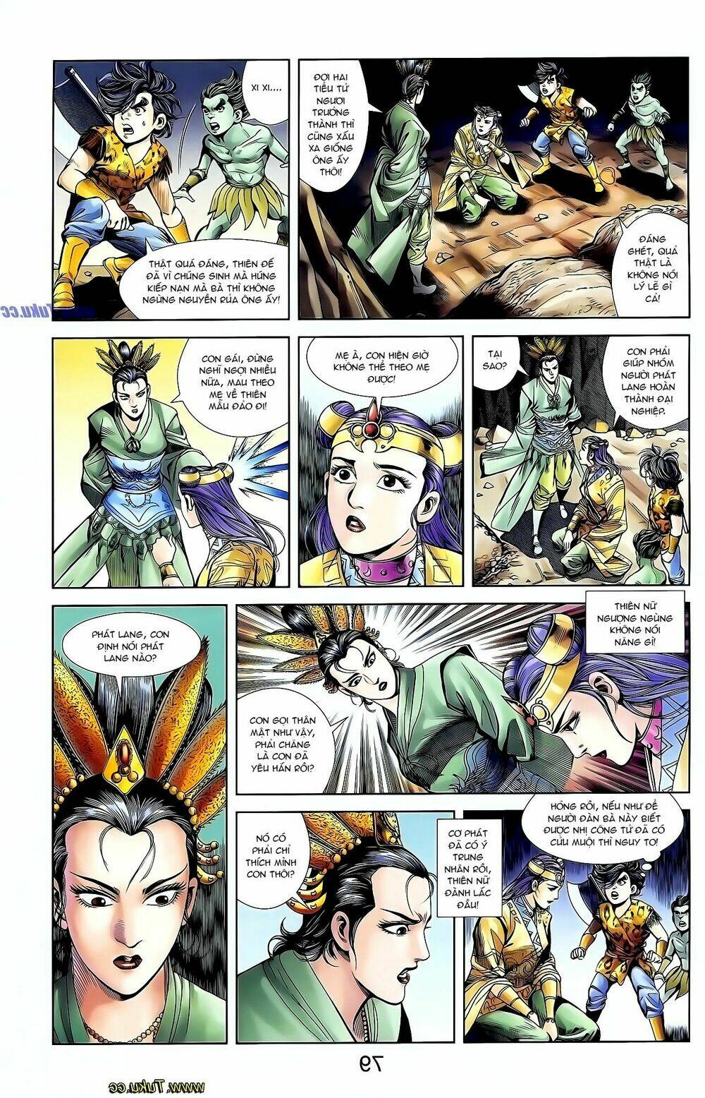 thiên tử truyền kỳ 1 - cơ phát khai chu bản chapter 128 10