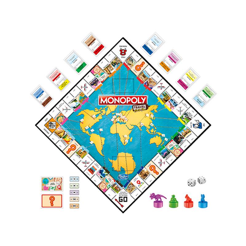 Đồ Chơi MONOPOLY Cờ Tỷ Phú - Phiên Bản Vòng Quanh Thế Giới F4007