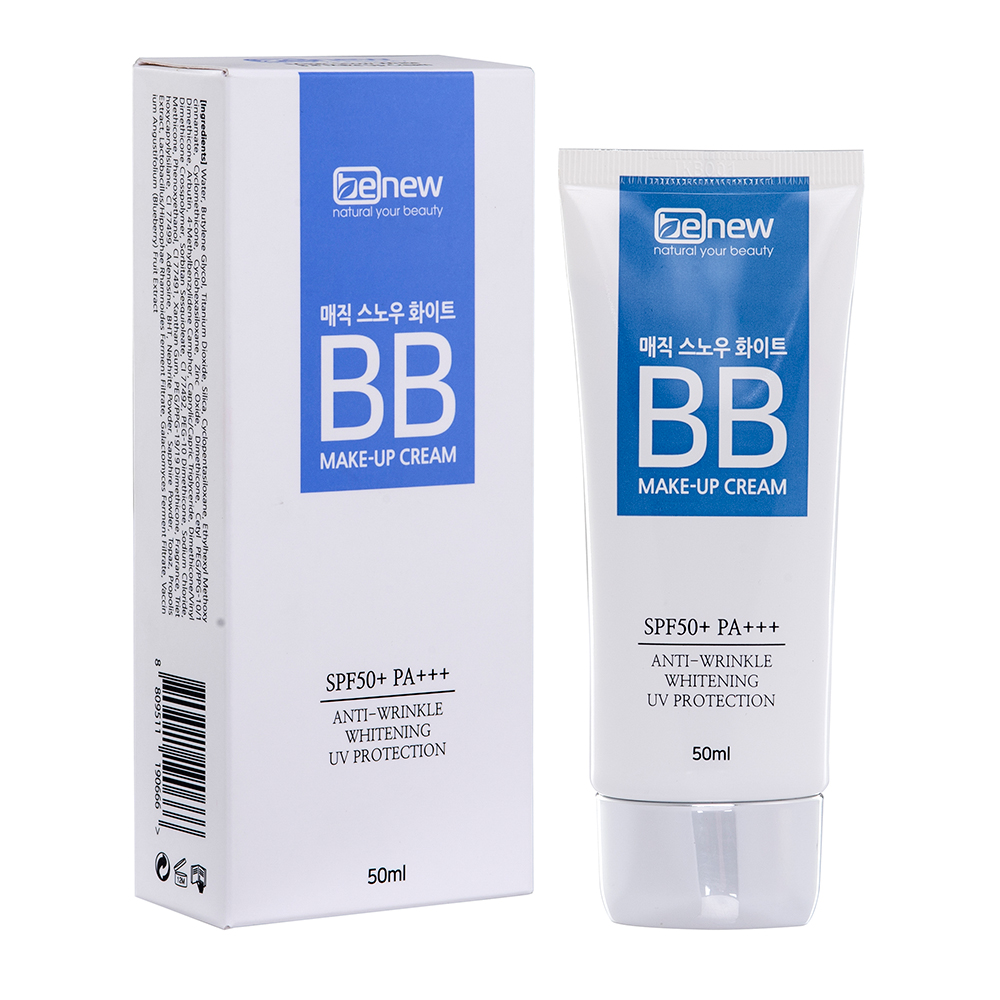 Kem Nền Ma Thuật BB Cream 3 in1 Siêu Mịn Lâu Trôi BENEW Magic Snow White Hàn quốc - Hàn Quốc Chính Hãng