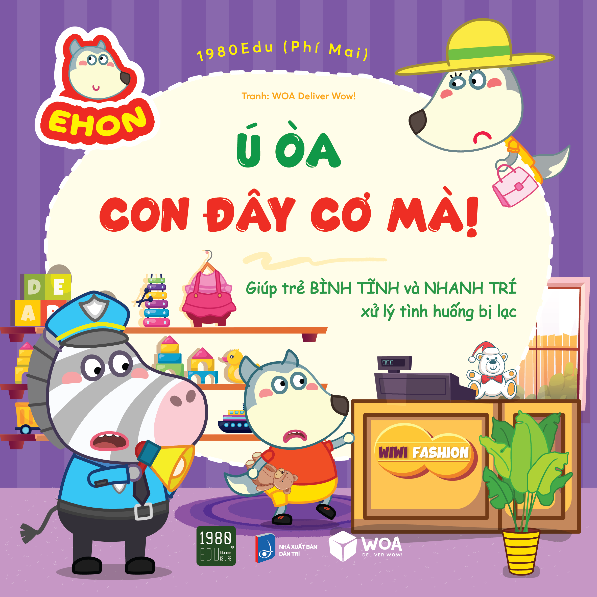 Combo 6 cuốn Wolfoo Ehon