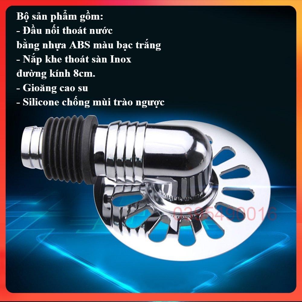 Bộ thoát nước máy giặt hình chữ L chống mùi hôi trào ngược, thoát nước thải lắp thoát sàn, chậu rửa mặt lavabo