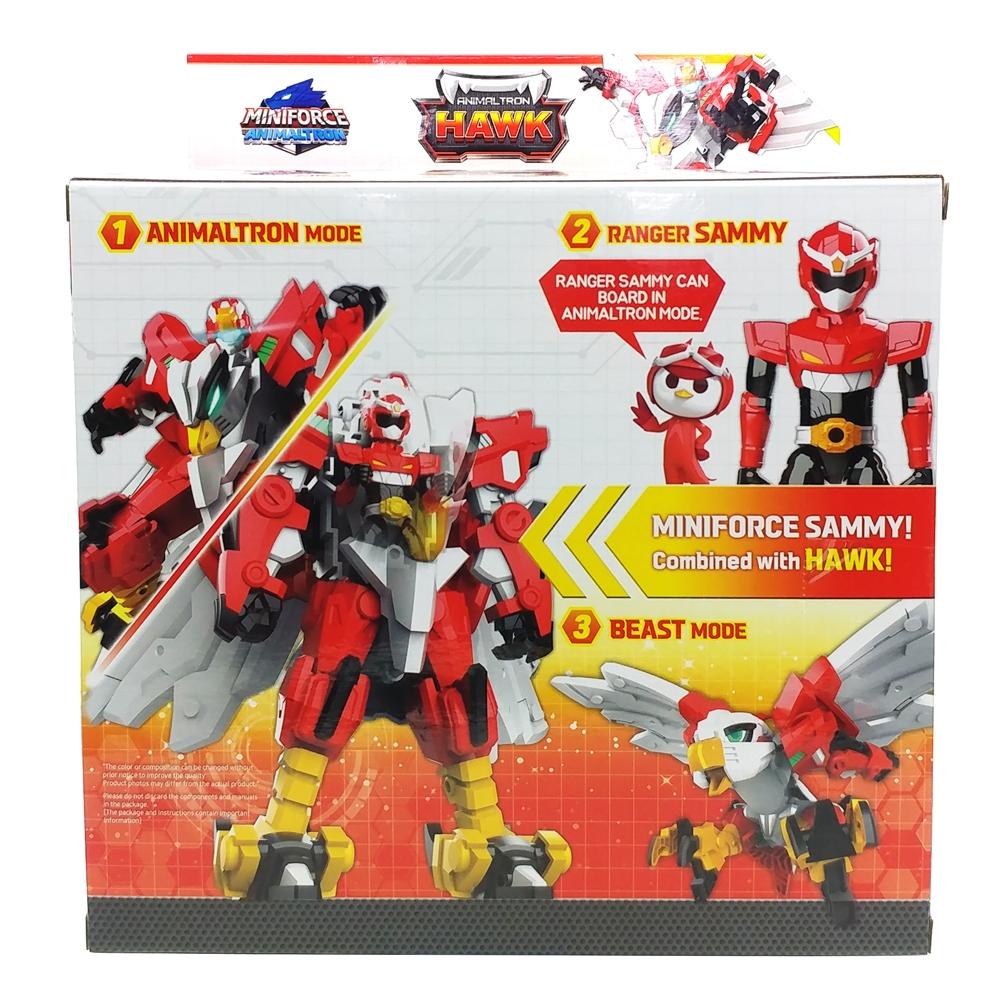 Đồ Chơi Mô Hình Robot Chiến Binh Thú Đại Bàng Animaltron Hawk - Miniforce 309009