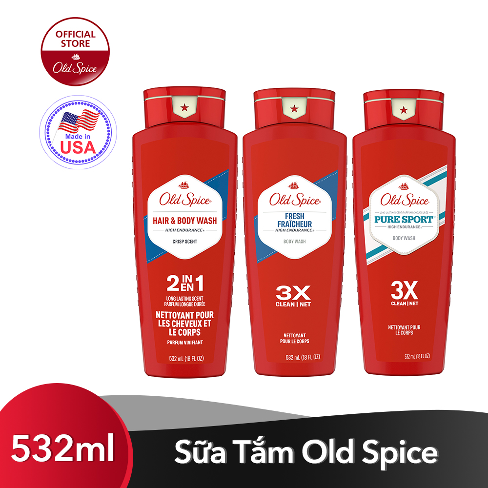 Sữa tắm Old Spice Body Wash 532ml