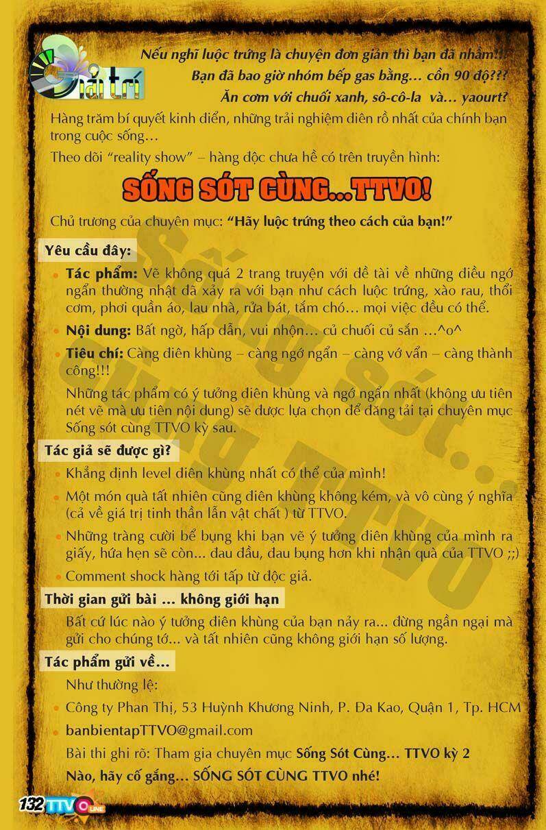 tạp chí truyện tranh việt nam online - ttvo chapter 5 132