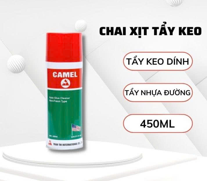 Dung Dịch Tẩy Keo, Nhựa Đường 450ml