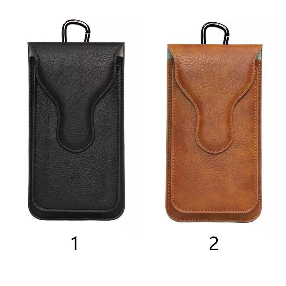 Túi da nhân tạo đựng điện thoại đeo thắt lưng thời trang