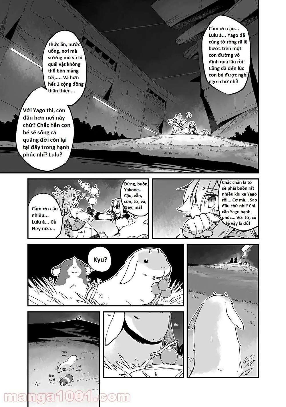 ngay cả khi hậu tận thế, thật hạnh phúc vẫn còn được sống... chapter 18 25